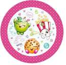 Shopkins Lunch Plates